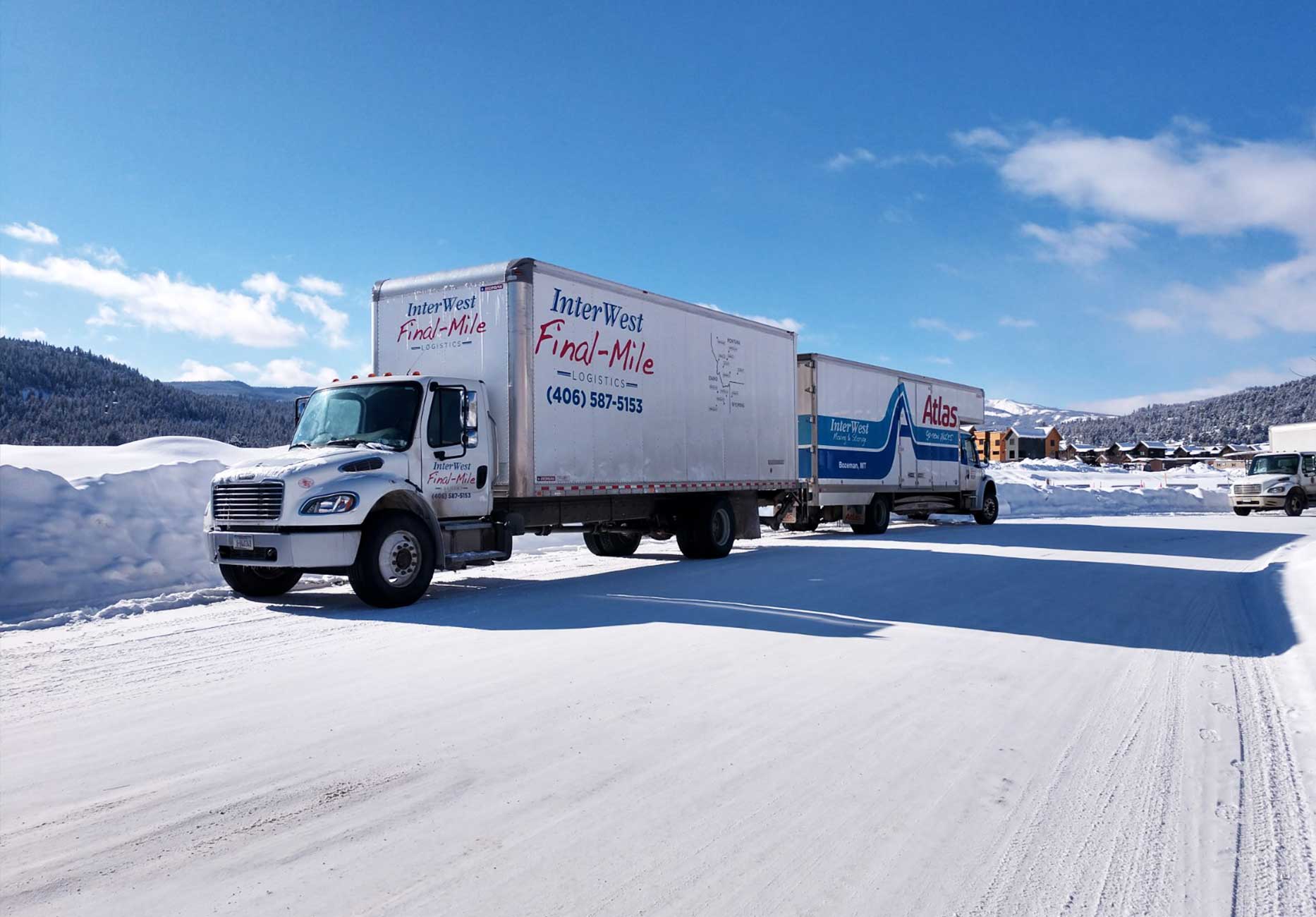 final-mile-trucks-delivering-mountain-scene